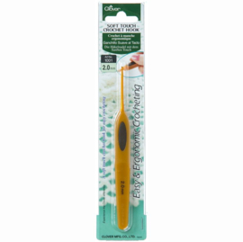Clover Soft Touch Haaknaald 2,5 mm