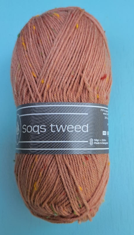 Durable Soqs Tweed 225 Vintage Pink