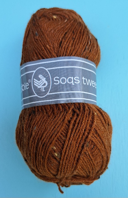 Durable Soqs Tweed 417 Bombay Brown
