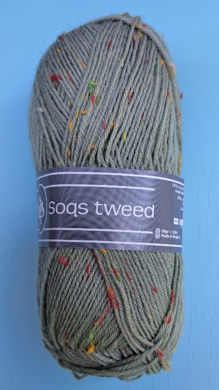 Durable Soqs Tweed 402 Seagrass