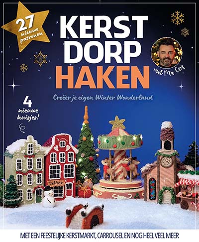 Boek Kerstdorp Haken van mr Cey