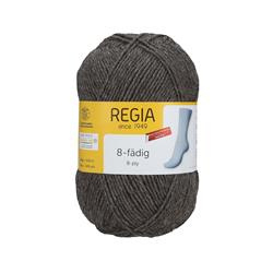 Regia 8 draads sokkengaren, 0044 donkergrijs