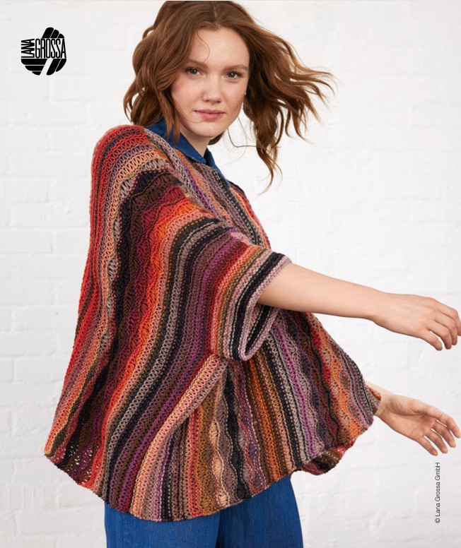 Breipakket Poncho Farfalla 10