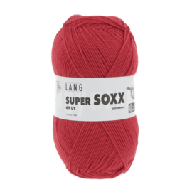 Langyarns Super Soxx 6 ply, kleur rood