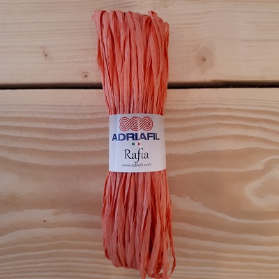 Rafia streng 25 g zalmrose