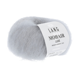 Langyarns Mohair Luxe 0023 zilvergrijs