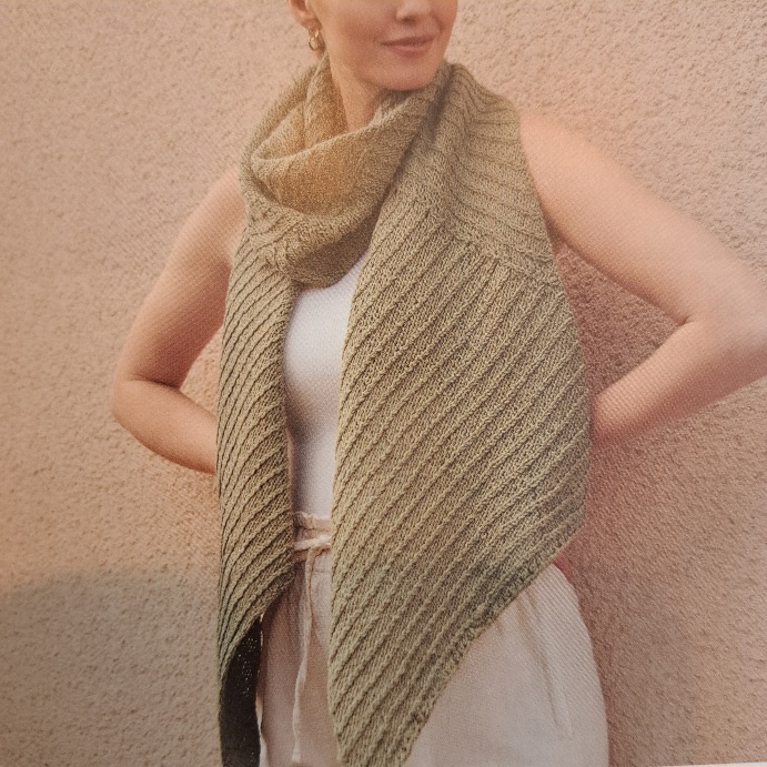 Breipakket Sjaal Brook v Cotton Cashmere 219