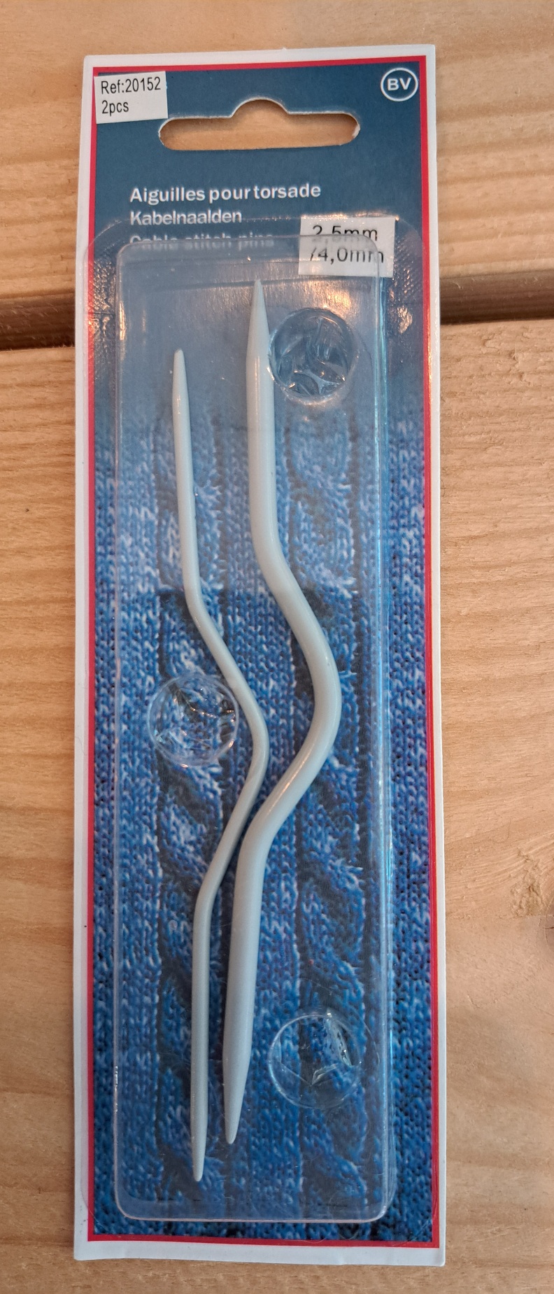 Prym Kabelnaalden 2,5 en 4 mm