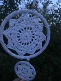 Dromenvangertje wit macramé