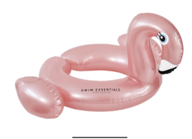Swim Essentials Split Zwemband Zwemring Roze Flamingo 55 cm