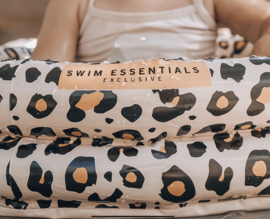 Swim Essentials Babyzwembadje Opblaasbaar Beige panterprint Ø 60 cm