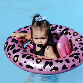 Swim Essentials Baby Float Rose goud panter 0-1 jaar