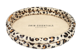 Swim Essentials Opblaasbaar Zwembad Beige Panterprint - Ø 100 cm