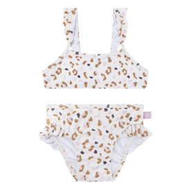 Swim Essentials UV Bikini Kaki panterprint