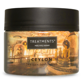 Treatments  Sea salt body scrub Ceylon