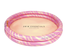 Swim Essentials Opblaasbaar Zwembad  Roze Zebra - Ø 100 cm