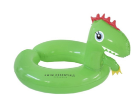 Swim Essentials Split Zwemband Zwemring Groene Dinosaurus 55 cm