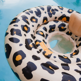 Swim Essentials Baby Float Beige panter 0-1 jaar