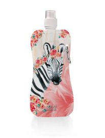 Aqua Licious - Zebra Boho - waterzak 450 ml Festival