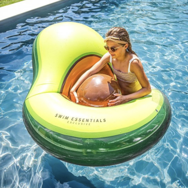 zwaarlijvigheid Molester Pilfer Swim Essentials Avocado Luchtbed Met Pit 180 x 120 cm | LUCHTBEDDEN | Bylout