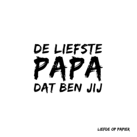 Kaart| Papa de liefste