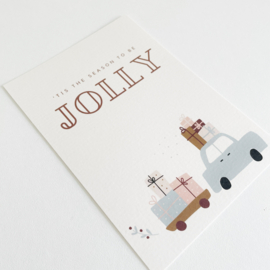 Kaart| Kerst| 'Tis the season to be jolly