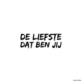 Kaart| De liefste dat ben jij