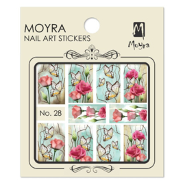 Moyra Nail Art Sticker Watertransfer No 28