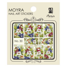 Moyra Nail Art Sticker Watertransfer No 30