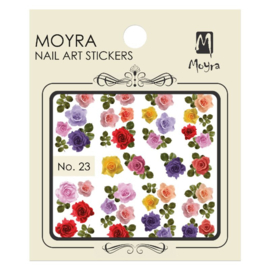 Moyra Nail Art Sticker Watertransfer No 23