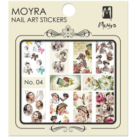 Moyra Nail Art Sticker Watertransfer No 04