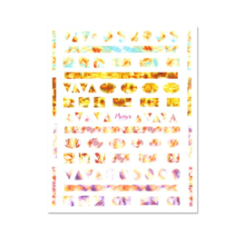 Moyra Nail Art Matrica Sticker No 6