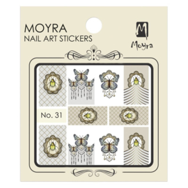 Moyra Nail Art Sticker Watertransfer No 31