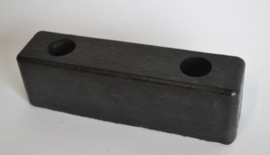 Poort aanslag, Hard Rubber