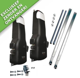Garagedeuropener kit Sommer STAR, ZIJDELINGS.