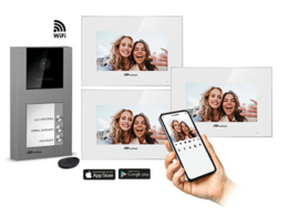 FACILA NEXT K2171W/3 kit, video intercom met 3 binnenposten.