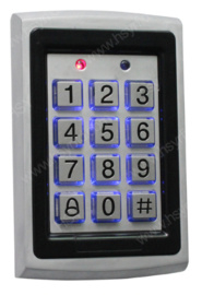 Codepaneel Kijzer S208 RFID, RVS.