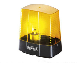 Sommer waarschuwingslamp, 24V.