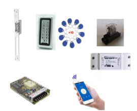 Elektrische deurloop slot KIT+