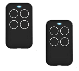 2x handzender Kijzer 2130, Zwart.