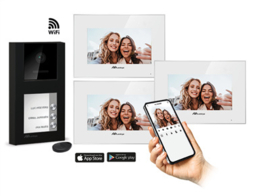 FACILA NEXT K2171W/B3 kit, video intercom met 3 binnenposten.