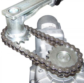 Quiko Sub tandwielen en ketting 180°,  1 motor  kit