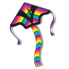 Vlieger Delta Regenboog (XL)