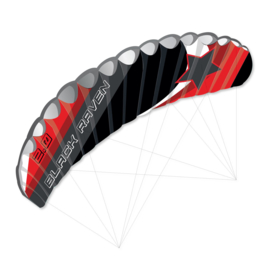 Matrasvlieger BLACK RAVEN 2.0 Rood - 200cm