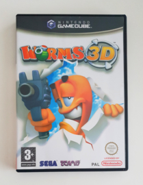 Gamecube Worms 3D (CIB) FRA