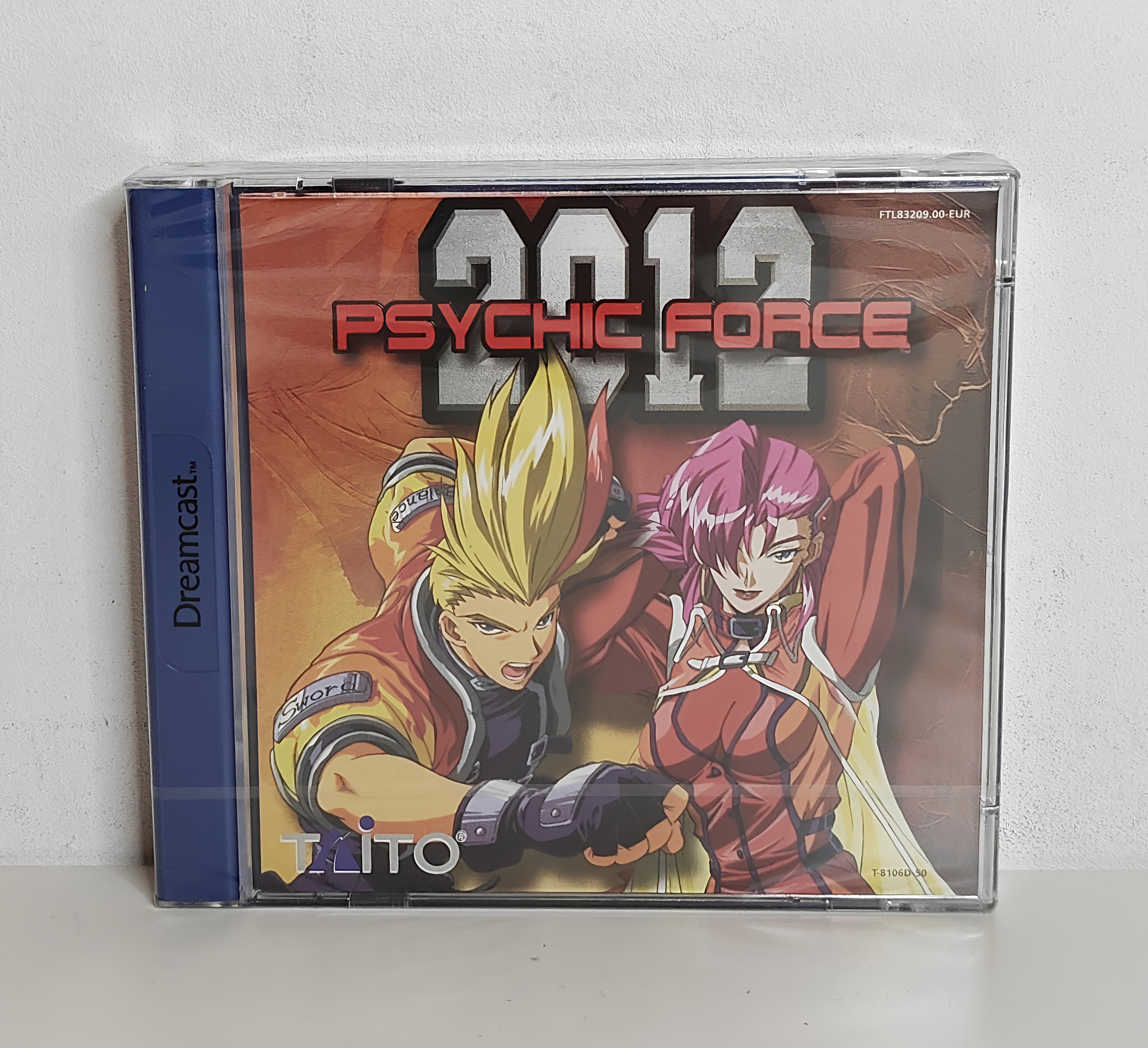 Dreamcast Psychic Force 2012 (factory sealed) FAH