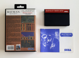 Master System Batman Returns - Classic series (CIB)