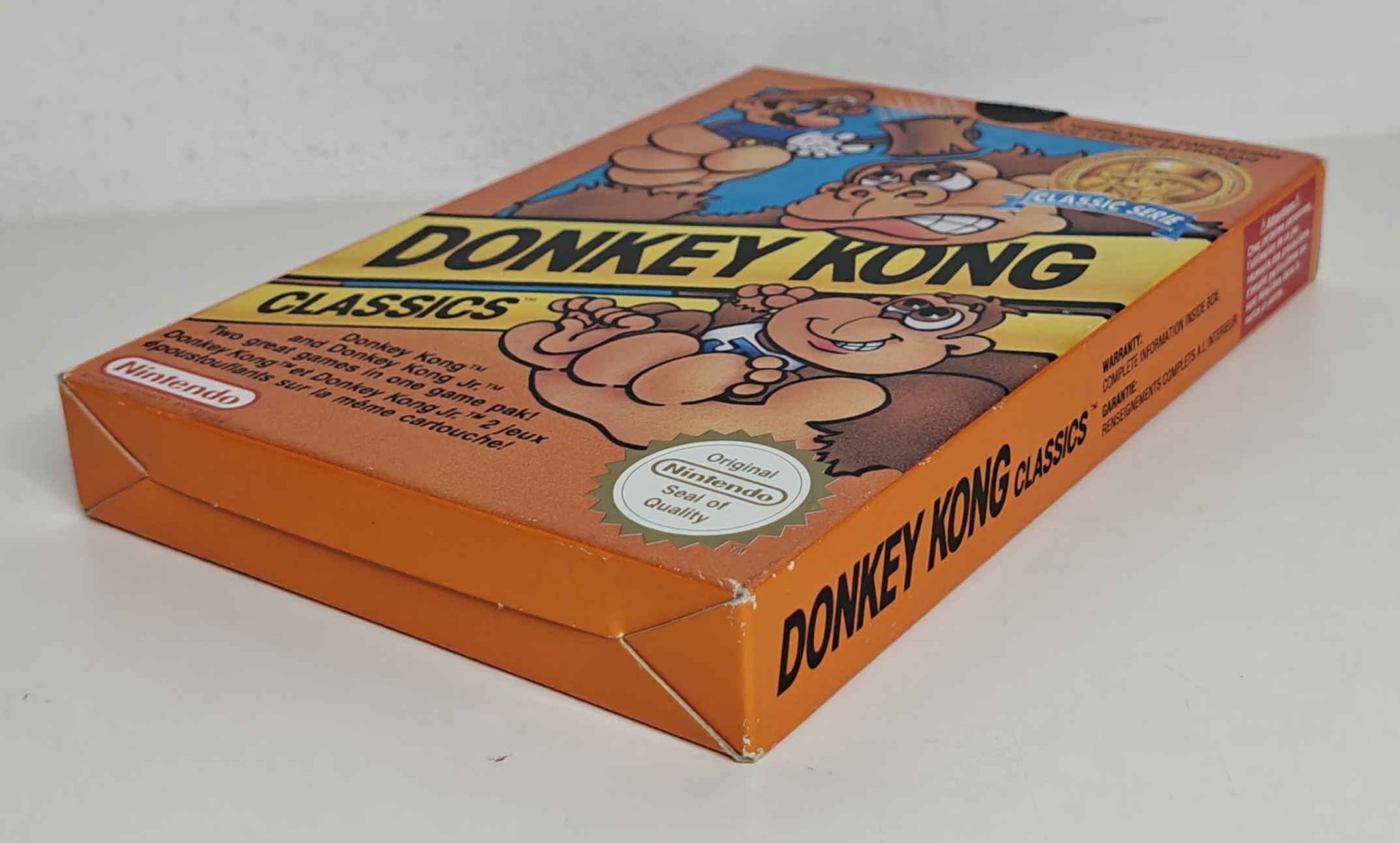 NES Donkey Kong Classics -Classic Serie- (CIB) FAH-1