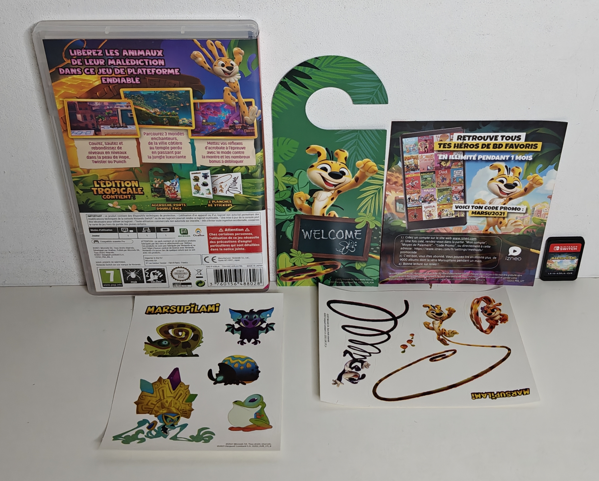 Switch Marsipulami - Le Secret du Sarcophage Edition Tropicale (CIB) FRA