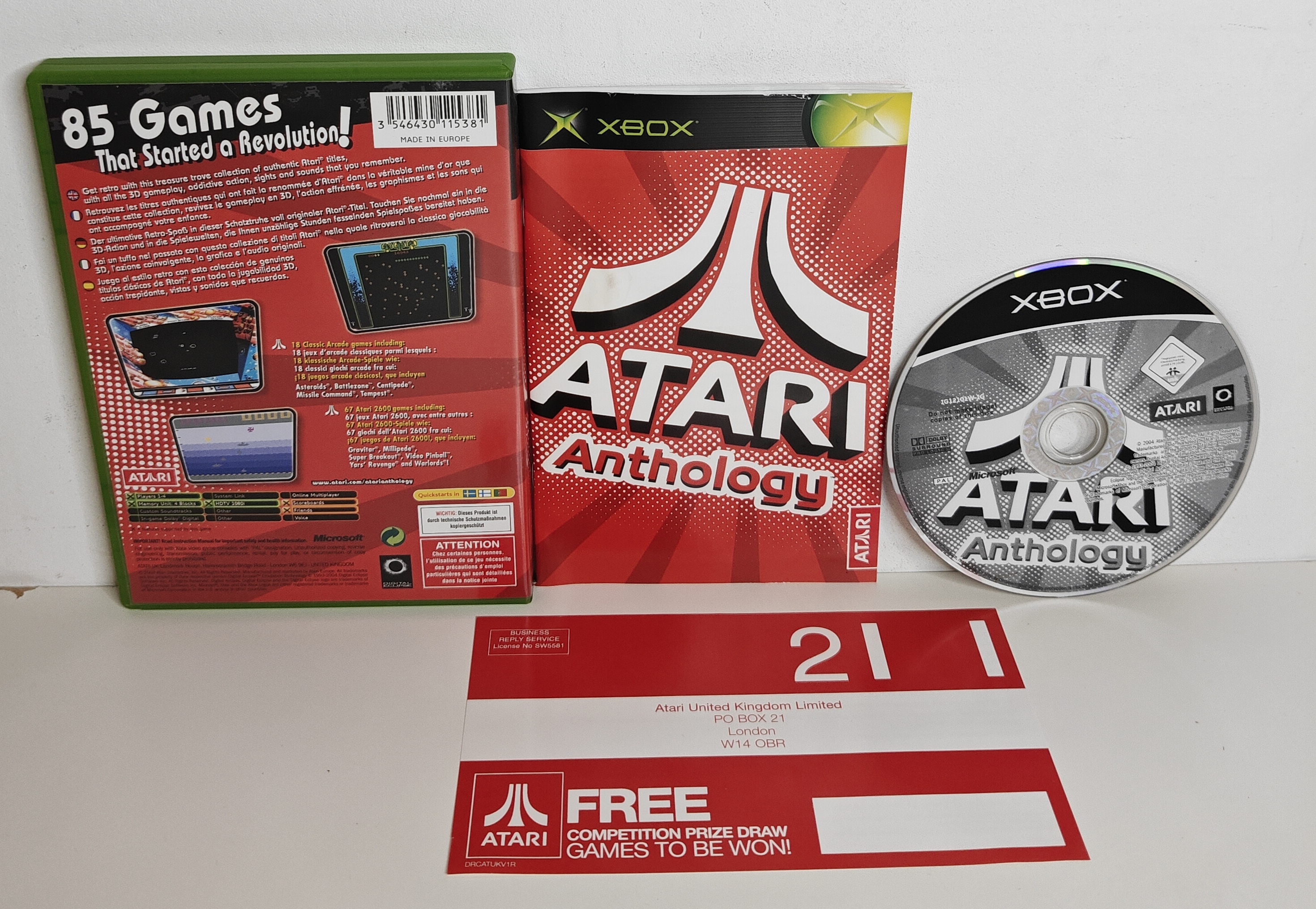Xbox Atari Anthology (CIB)